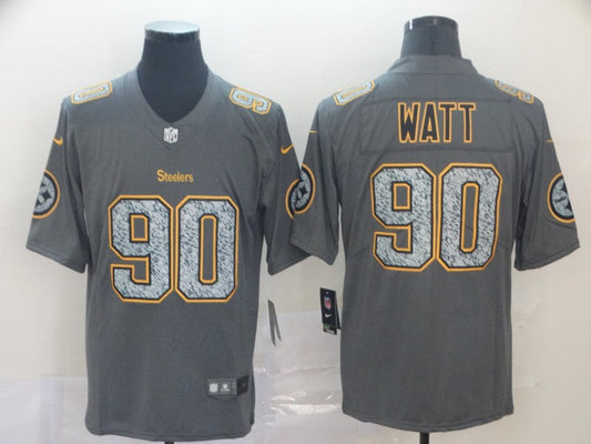 Adult Pittsburgh Steelers T. J. Watt NO.90 Football Jerseys