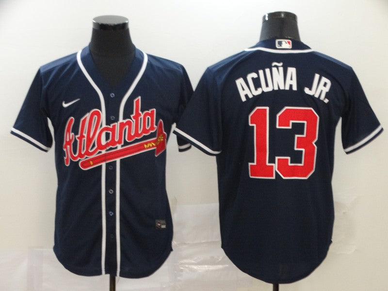 Men/Women/Youth Atlanta Braves Ronald Acuña Jr. #13 baseball Jerseys