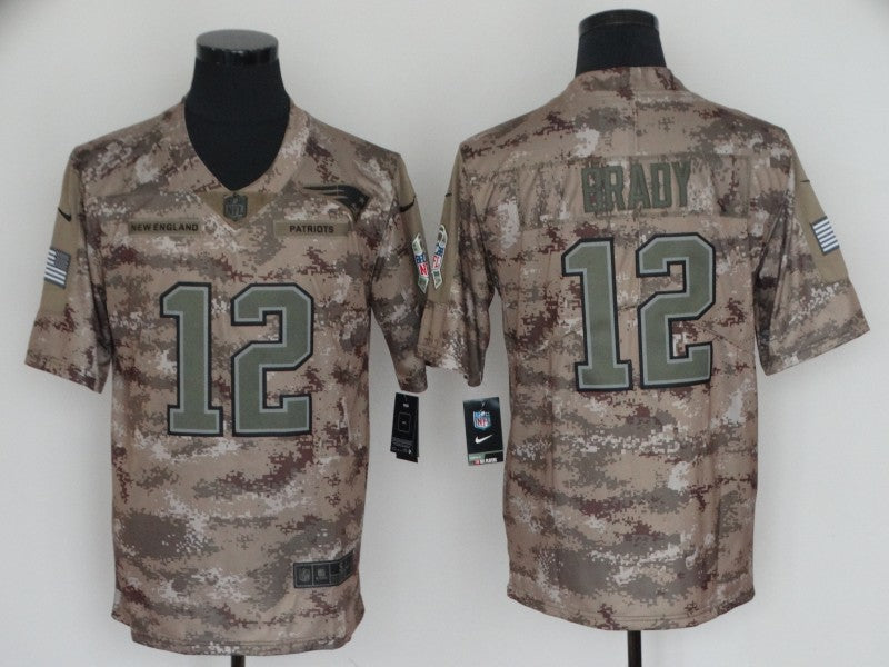 Adult New England Patriots Tom Brady NO.12 Football Jerseys