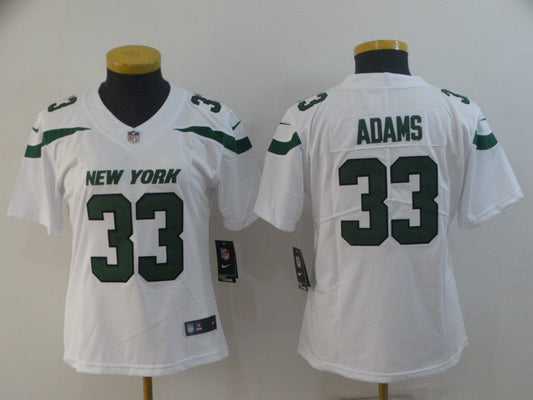 Women's New York Jets Jamal Adams NO.33 Football Jerseys