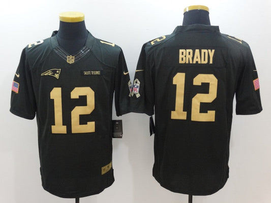 Adult New England Patriots Tom Brady NO.12 Football Jerseys