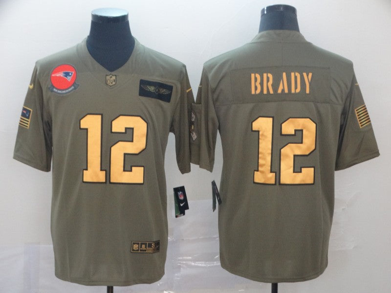 Adult New England Patriots Tom Brady NO.12 Football Jerseys