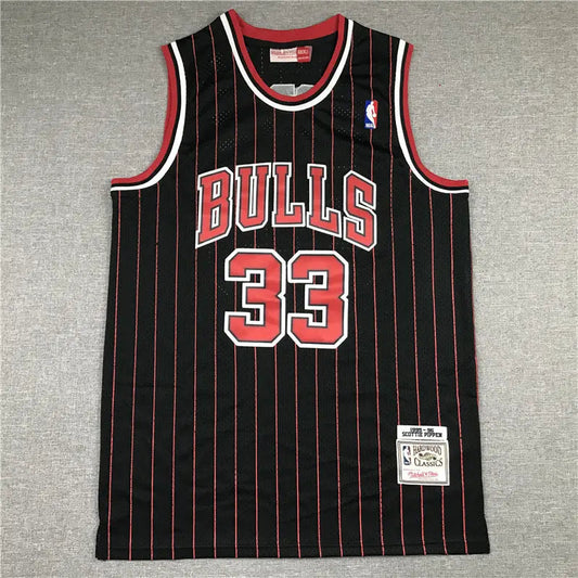 Chicago Bulls Scottie Pippen NO.33 Basketball Jersey