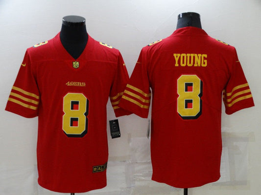 Adult San Francisco 49ers Bryant Young NO.8 Football Jerseys