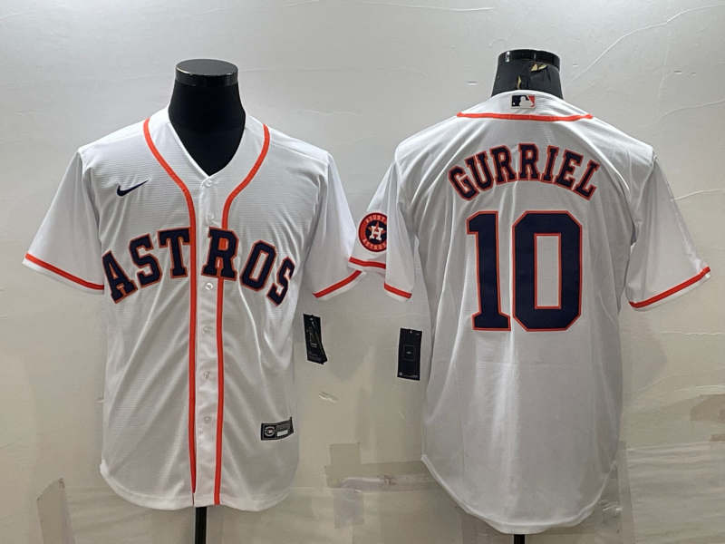 Men/Women/Youth Houston Astros Yuli Gurriel #10 baseball Jerseys