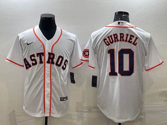 Men/Women/Youth Houston Astros Yuli Gurriel #10 baseball Jerseys