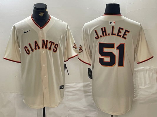 Men/Women/Youth San Francisco Giants Jung Hoo Lee NO.51 baseball Jerseys