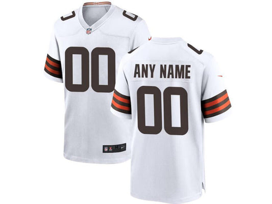 Adult Cleveland Browns number and name custom Football Jerseys