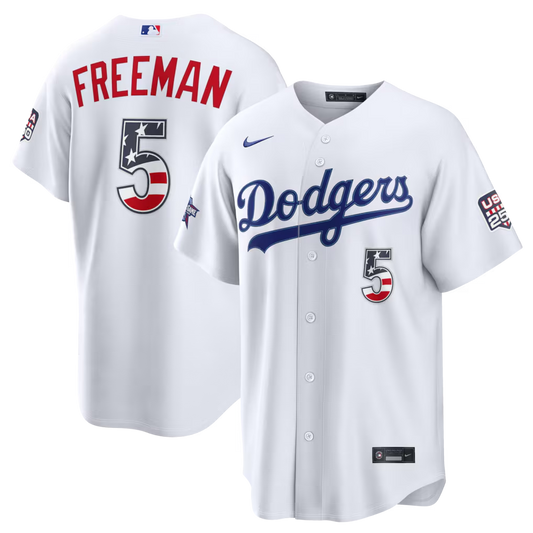 Los Angeles Dodgers Game Day Embroidered Baseball Jersey