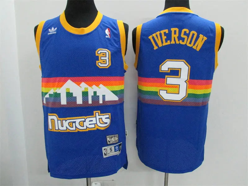 Denver Nuggets Allen Iverson NO.3  Basketball Jersey