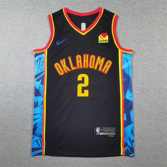 Oklahoma City Thunder Chet Holmgren swingman jerseys S-2xl new season