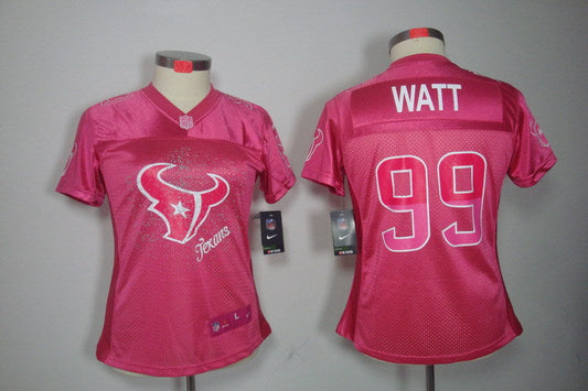Women's Houston Texans J.J. Watt NO.99 Football Jerseys