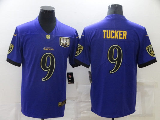 Adult  Baltimore Ravens Justin Tucker NO.9 Football Jerseys