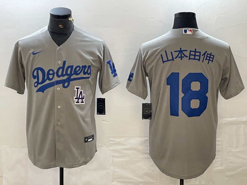 Men/Women/Youth Los Angeles Dodgers Yoshinobu Yamamoto #18 baseball Jerseys