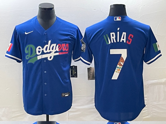 Men/Women/Youth Los Angeles Dodgers Julio Urías #7 baseball Jerseys