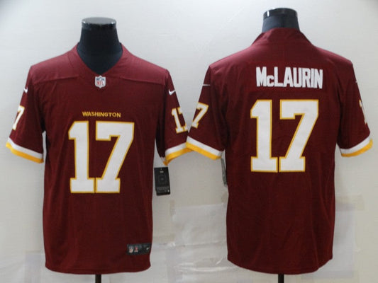 Adult Washington Redskins Terry McLaurin NO.17 Football Jerseys