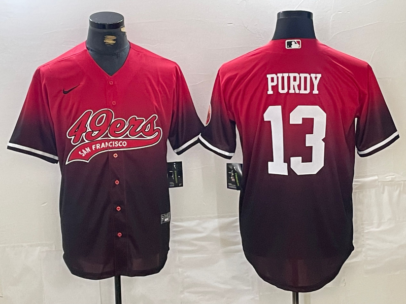 Men/Women/Youth San Francisco 49ers Brock Purdy NO.13 Football Jerseys