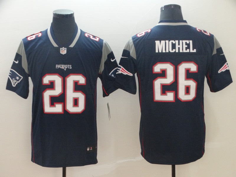 Adult New England Patriots Sony Michel NO.26 Football Jerseys