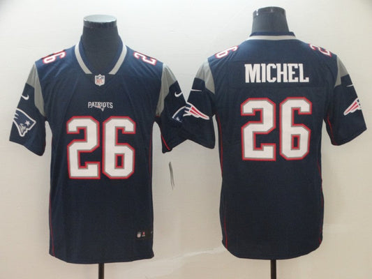 Adult New England Patriots Sony Michel NO.26 Football Jerseys
