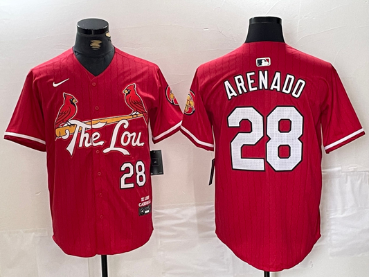 Men/Women/Youth St. Louis Cardinals Nolan Arenado #28 baseball Jerseys