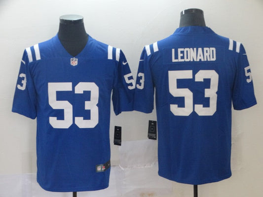 Adult Indianapolis Colts  Darius Leonard NO.53 Football Jerseys
