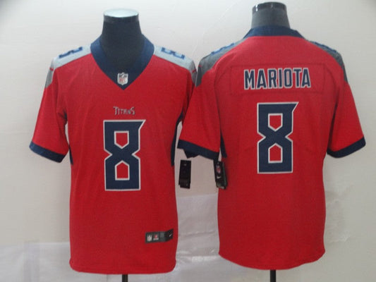 Adult Tennessee Titans Marcus Mariota NO.8 Football Jerseys
