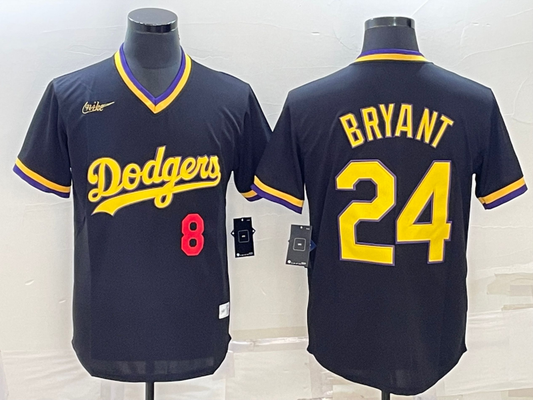 Men/Women/Youth Los Angeles Dodgers Kobe Bryant  #24 baseball Jerseys
