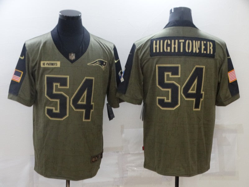 Adult New England Patriots Tedy Bruschi NO.54 Football Jerseys