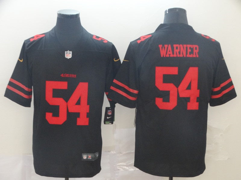 Adult San Francisco 49ers Fred Warner NO.54 Football Jerseys