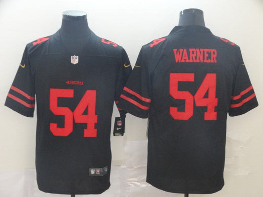 Adult San Francisco 49ers Fred Warner NO.54 Football Jerseys