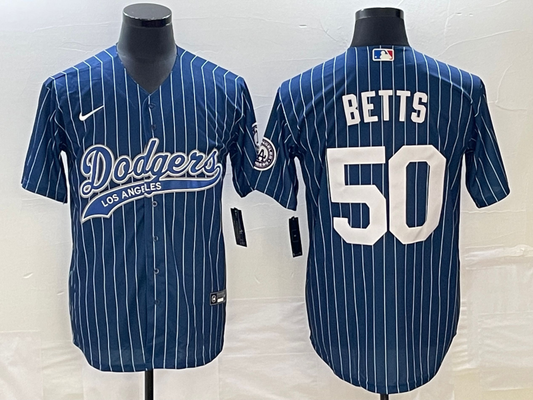 Men/Women/Youth Los Angeles Dodgers Mookie Betts #50 baseball Jerseys