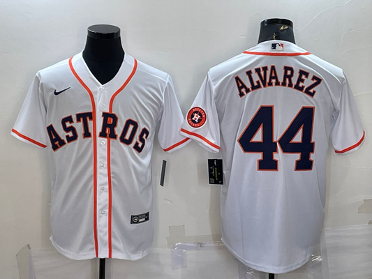 Men/Women/Youth Houston Astros Yordan Álvarez #44 baseball Jerseys