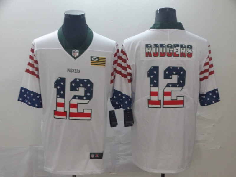 Adult Green Bay Packers Aaron Rodgers NO.12 Football Jerseys