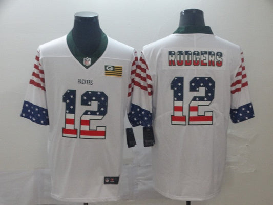 Adult Green Bay Packers Aaron Rodgers NO.12 Football Jerseys