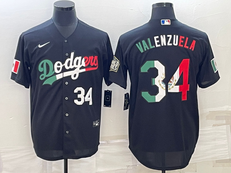 Men/Women/Youth Los Angeles Dodgers Fernando Valenzuela #34 baseball Jerseys