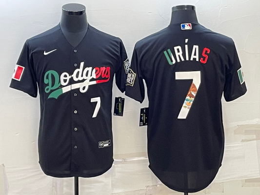 Men/Women/Youth Los Angeles Dodgers Julio Urías #7 baseball Jerseys