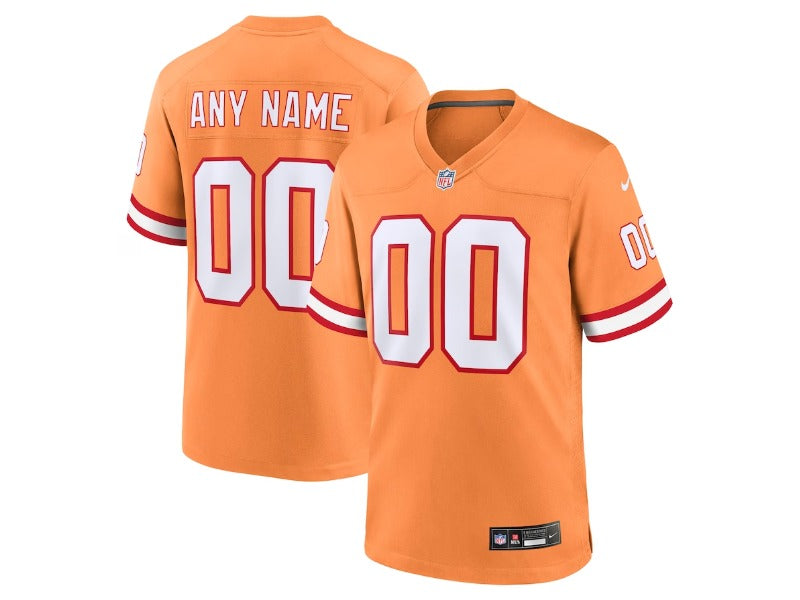 Adult Tampa Bay Buccaneers number and name custom Football Jerseys