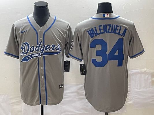 Men/Women/Youth Los Angeles Dodgers Fernando Valenzuela #34 baseball Jerseys