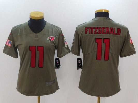 Women Arizona Cardinals Larry Fitzgerald NO.11 Football Jerseys