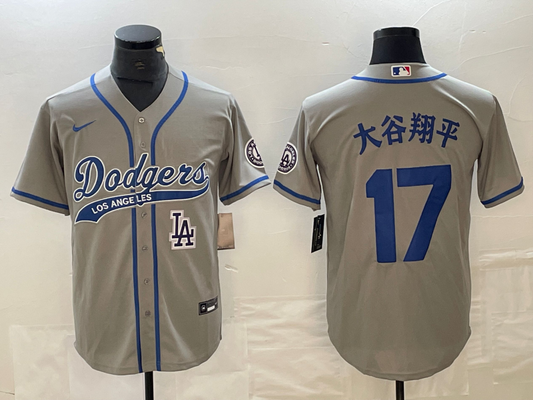 Men/Women/Youth   Los Angeles Dodgers Ohtani Shohei NO.17 baseball Jerseys