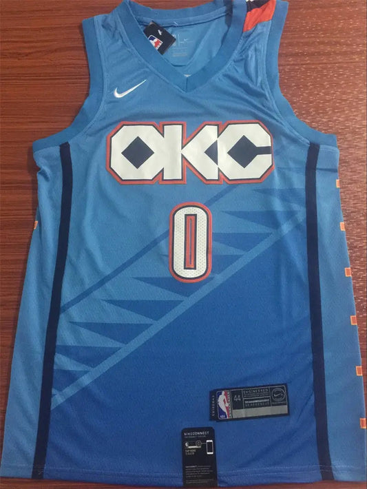 Oklahoma City Thunder Russell Westbrook NO.0 Basketball Jersey
