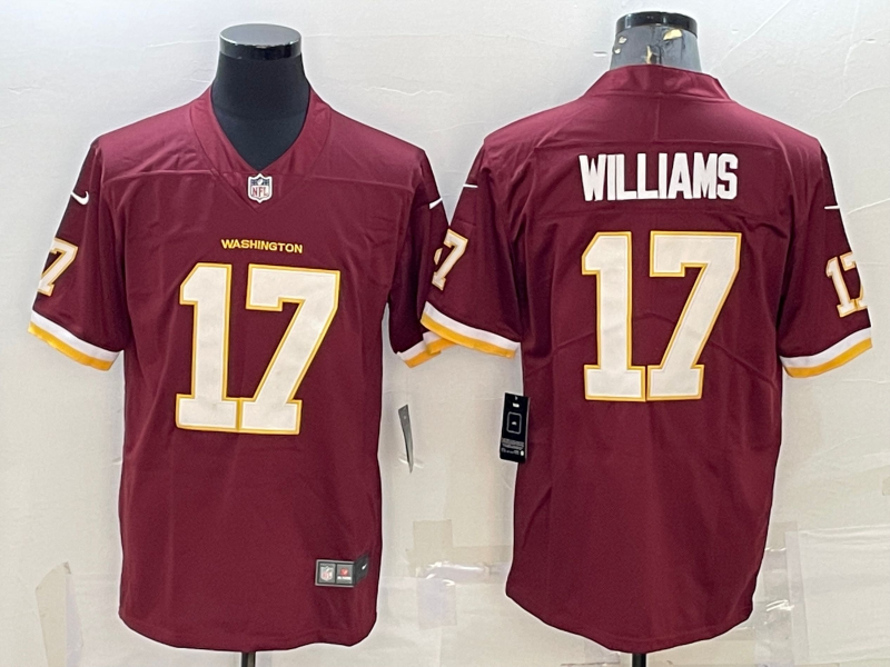 Adult Washington Redskins Terry McLaurin NO.17 Football Jerseys