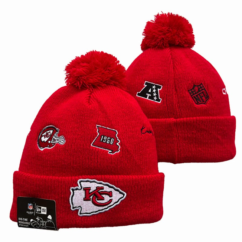 Kansas City Chiefs NFL knitted hats