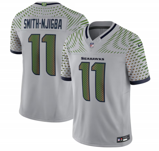 2025 Adult Seattle Seahawks Jaxon Smith-Njigba  NO.11 Football Jerseys