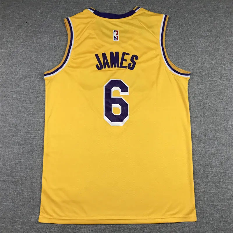 Los Angeles Lakers Lebron James NO.6 Basketball Jersey