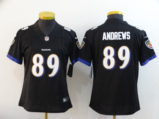 Women's Baltimore Ravens Steve Smith Sr. NO.89 Football Jerseys