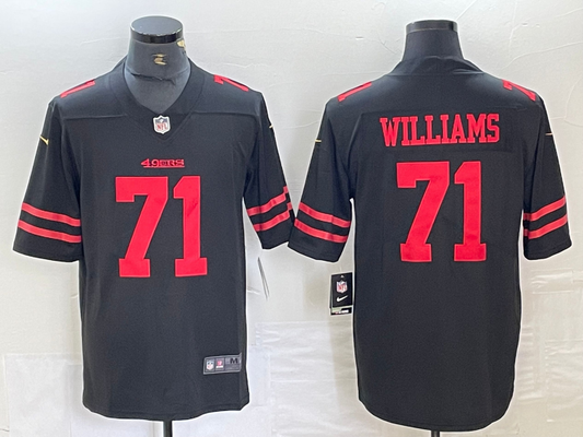 New arrival Adult San Francisco 49ers Trent Williams NO.71 Football Jerseys