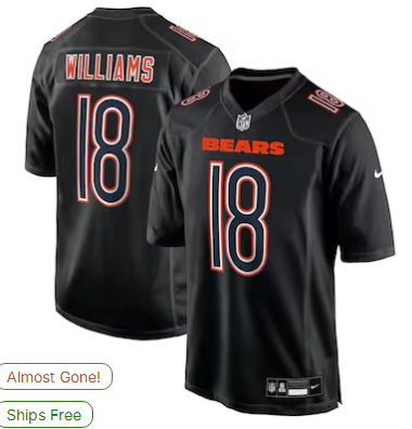 new Adult Chicago Bears Caleb Williams NO.18 Football Jerseys