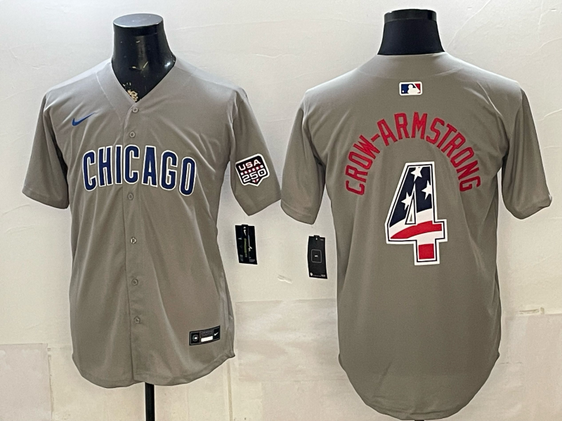 Men/Women/Youth Chicago Cubs Pete Crow-Armstrong #4 baseball Jerseys