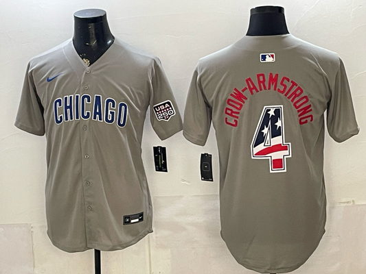 Men/Women/Youth Chicago Cubs Pete Crow-Armstrong #4 baseball Jerseys